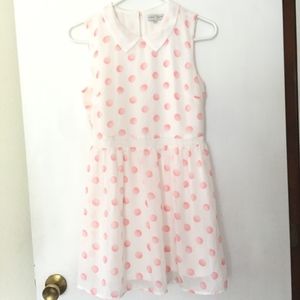 pink polka dot dress ☆